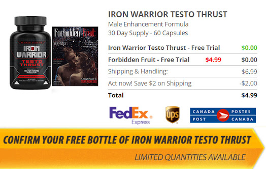 Iron Warrior Testo Thrust Order