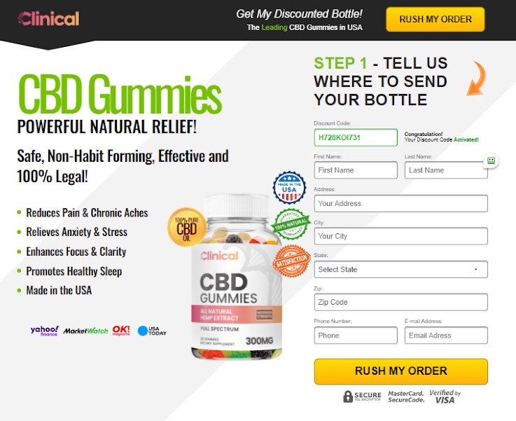 Clinical Boost CBD Gummies: [Shark Tank] “Alert Reviews” Latest Report?