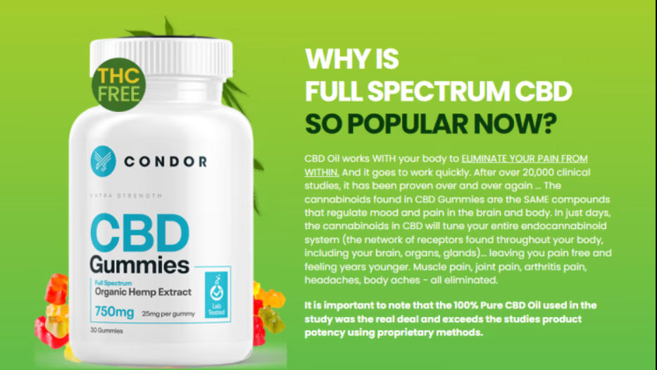 Condor CBD Gummies Side Effects