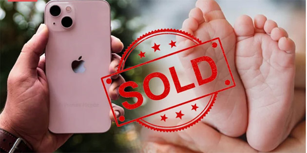 Indian Couple Sells Their Baby To Buy iPhone 14 Pro For Making Reels?