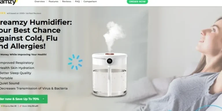 Dreamzy Humidifier Reviews – Is It Worth Buying? User Opinion!