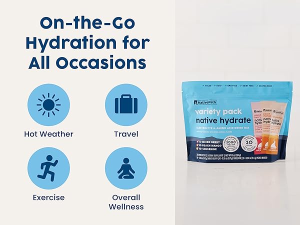 Native Path Hydrate Stick Packs buy