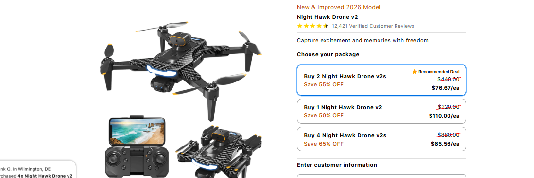 Night Hawk Drone book