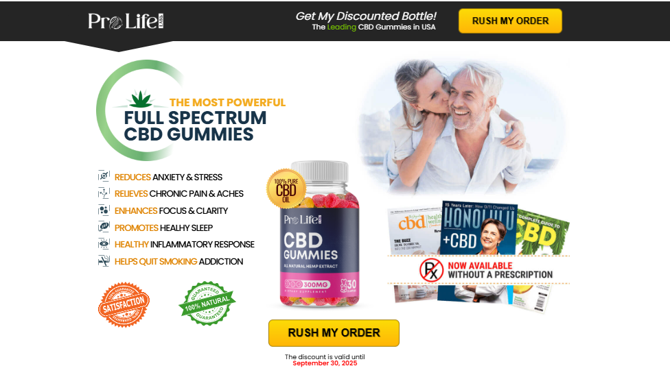 Pro Life CBD Gummies Cost