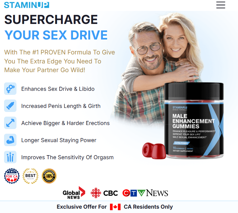StaminUP Testosterone Capsules Canada Buy