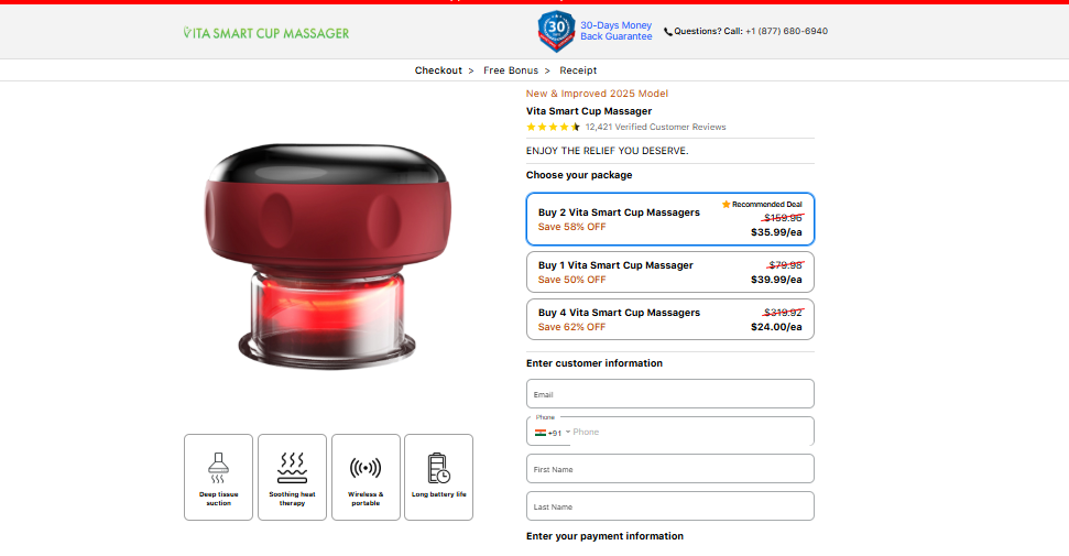 Vita Smart Cup Massager