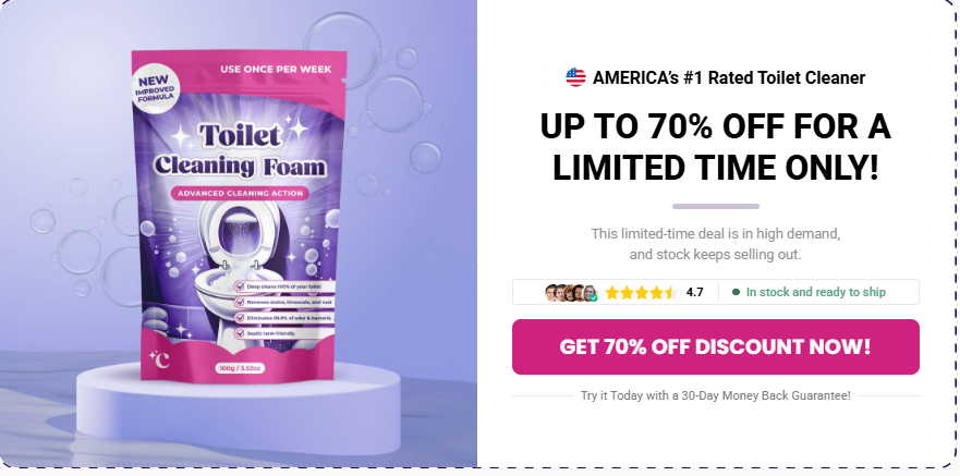 FizzClean Toilet Cleaning Foam Germany 2026