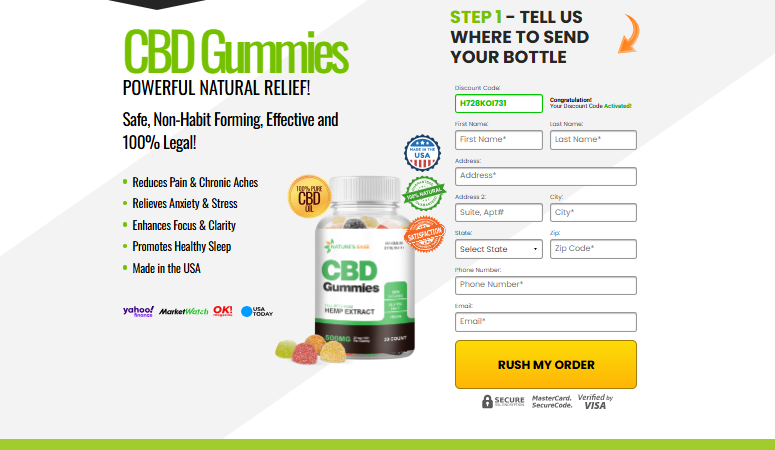 Natures Ease CBD Gummies